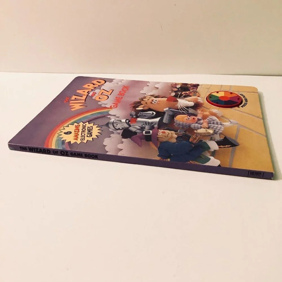 Vtg 1995 Wizard Of Oz  Game Book Press And Play Electronic Games Tormont - Picture 9 of 16